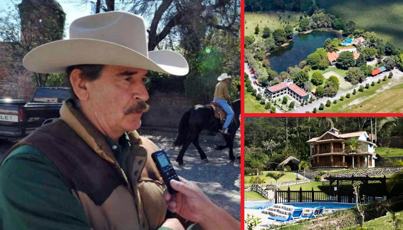 Esta es la razón por la cual Fox estaría en la mira del SAT; su rancho en Guanajuato corre riesgo.