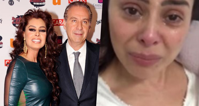 Con lagrimas en los ojos, Yadhira Carrillo suplica por su marido Juan Collado; 