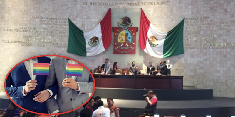 Con 25 votos a favor y 10 en contra, se aprueba el matrimonio igualitario en Oaxaca. 