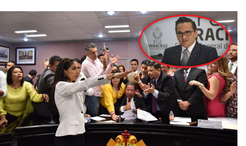 #Breaking: Destituyen de la Fiscalía de Veracruz a Jorge Winckler; asume el cargo Veronica Hernández