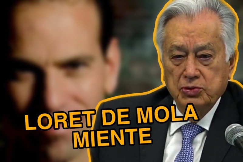 Loret De Mola es un mentiroso, es falso su reportaje: Acusa Manuel Bartlett.