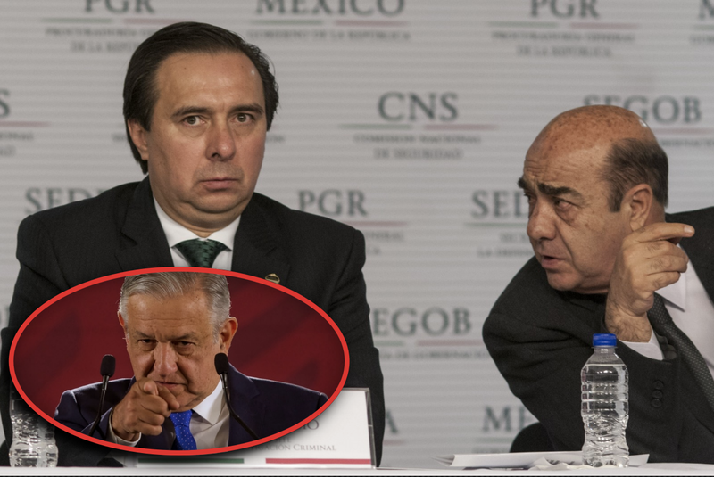 Tomás Zerón y Murillo Karam en la mira de la 4T de AMLO; FGR presentará recursos en su contra.