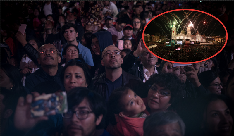 Celebración de Grito de la Independencia concluyó en paz y con saldo blanco en la CDMX.