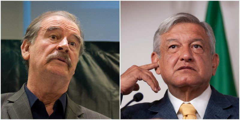 Fox vuelve la caballada en contra de AMLO, asegura que la economía de México se está derrumbando.