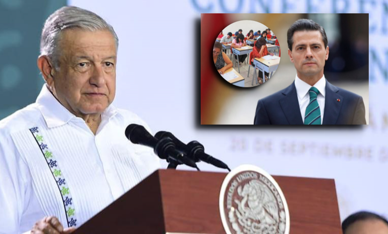 AMLO exhibe a Peña Nieto por haber financiado campañas de desprestigio en contra de maestros