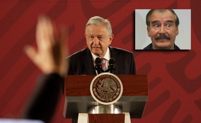 AMLO juzga de loco a Vicente Fox.