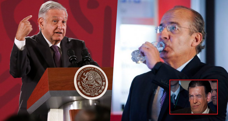 AMLO exhibe a Calderón por farsa en denuncias contra Moreira; Calderón explota y niega arreglos.