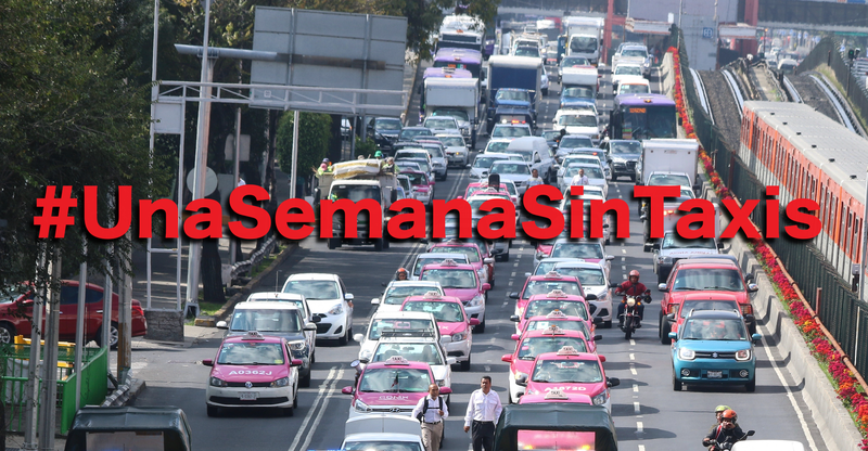 Ciudadanos responden a taxistas y viralizan #Unasemanasintaxis