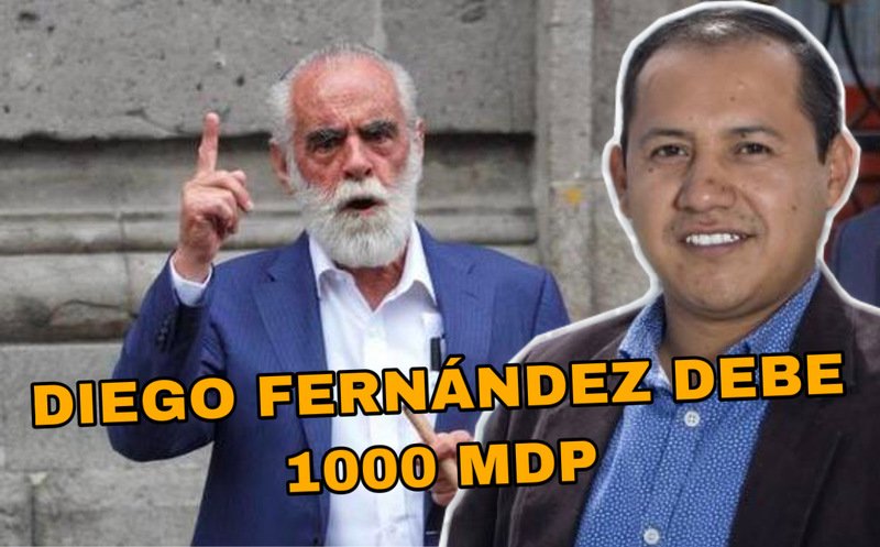 Diego Fernández dice que no debe nada de predial y Alcalde de Querétaro insiste en cobrarle 1000 MDP