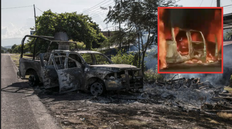 Después del ataque, municipio de Aguililla, Michoacán se quedó solo con 5 policías municipales.