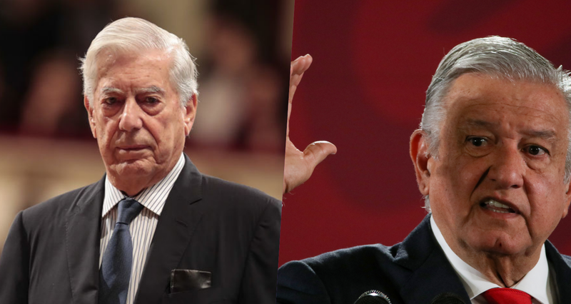 AMLO es como la resurrección del PRI: asegura Vargas Llosa y el Presidente le responde.