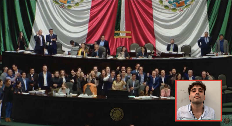 Diputados del PAN exigen la renuncia de AMLO tras la liberación de Ovidio Guzmán Loera.