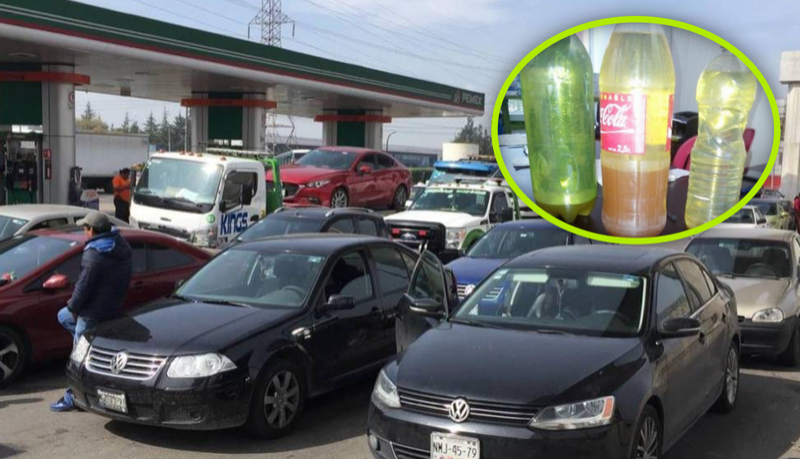 Gasolinera que despachaba agua en vez de gasolina tendrá que pagar compostura de autos dañados.