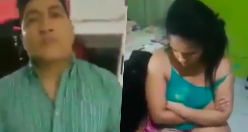 Mujer llega de sorpresa a su casa y descubre a su marido con su sobrina (VIDEO)