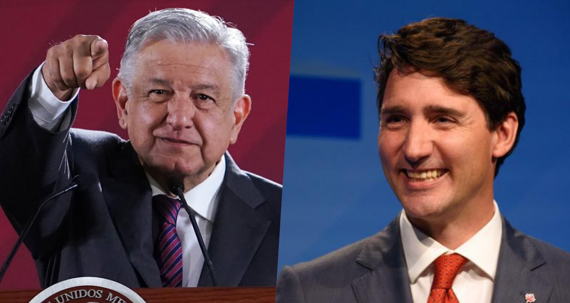 Trudeau agradece a AMLO llamada: el T-MEC avanza a paso firme. 