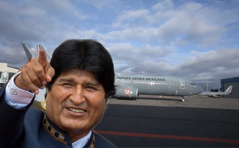 #ÚltimaHora: Avión militar mexicano se dirige a Bolivia para recoger a Evo Morales y traerlo al país