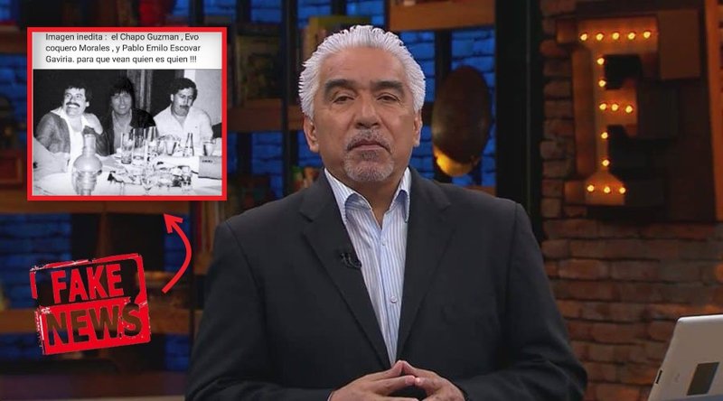 Ricardo Alemán utiliza Fake News para atacar a AMLO y a Evo Morales; usuarios lo descubren.