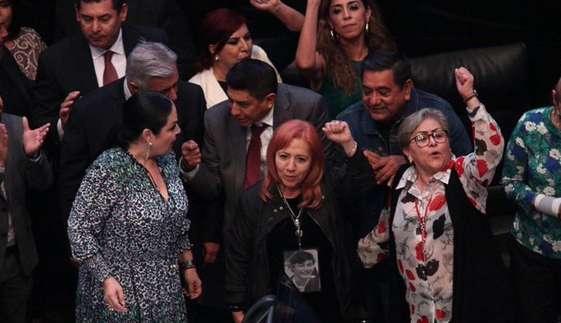 AMLO está feliz, feliz, feliz con la llegada de Rosario Piedra.y