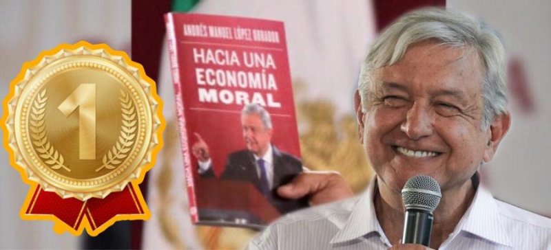 Libro de AMLO se posiciona como el más vendido en todo Latinoamérica 