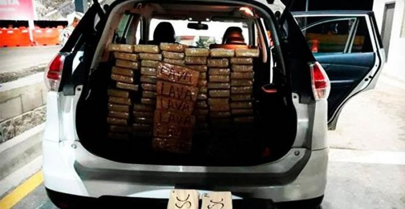 Teniente es detenido por Guardia Nacional al ser encontrado con 88 paquetes de cocaína 