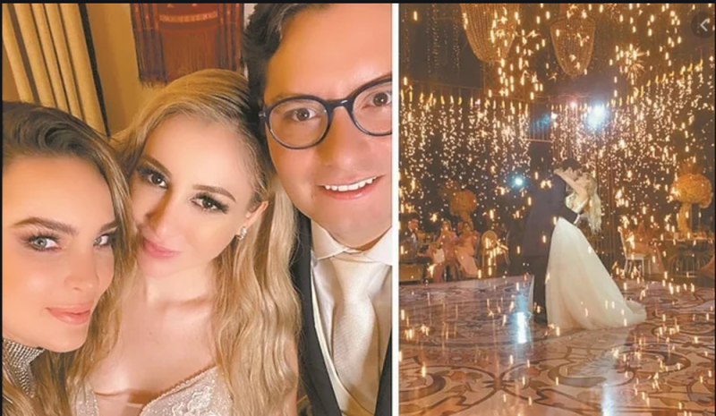 Boda de la 4T con un estilo muy fífí, Belinda estuvo presente para amenizar el convivio