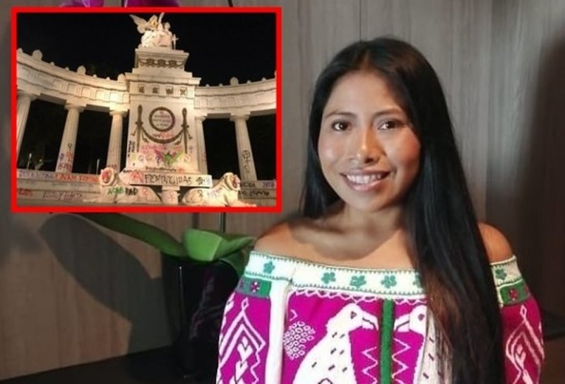 Yalitza Aparicio brinda incondicional apoyo a feministas y comparte analogía