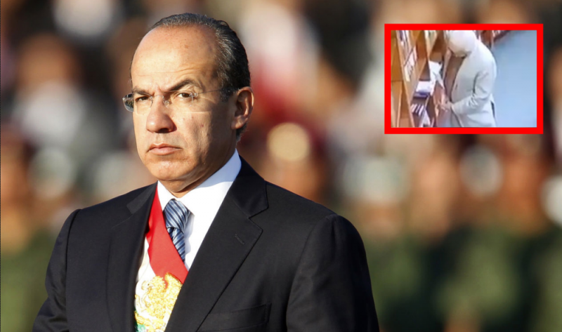 Calderón afirma que robo de libro en Argentina estigmatiza a los mexicanos