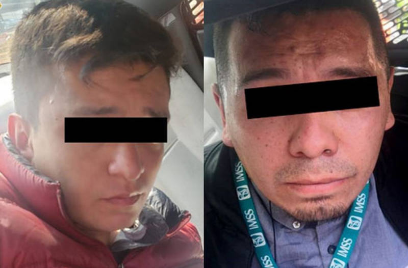 Policías de CDMX interceptan y detienen a colombianos que asaltaron a hombre que salía del banco