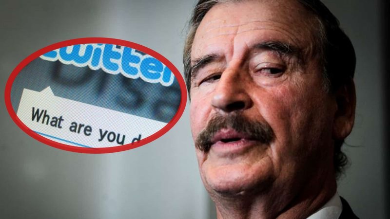 Desde el 07 de diciembre, el ex presidente Vicente Fox no ha aparecido en Twitter