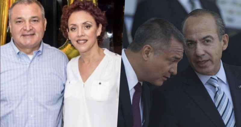 Calderón perdonó impuestos millonarios a la esposa de García Luna