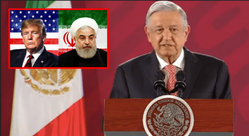 AMLO rechaza pronunciarse sobre el conflicto Irán-Estados Unidos 