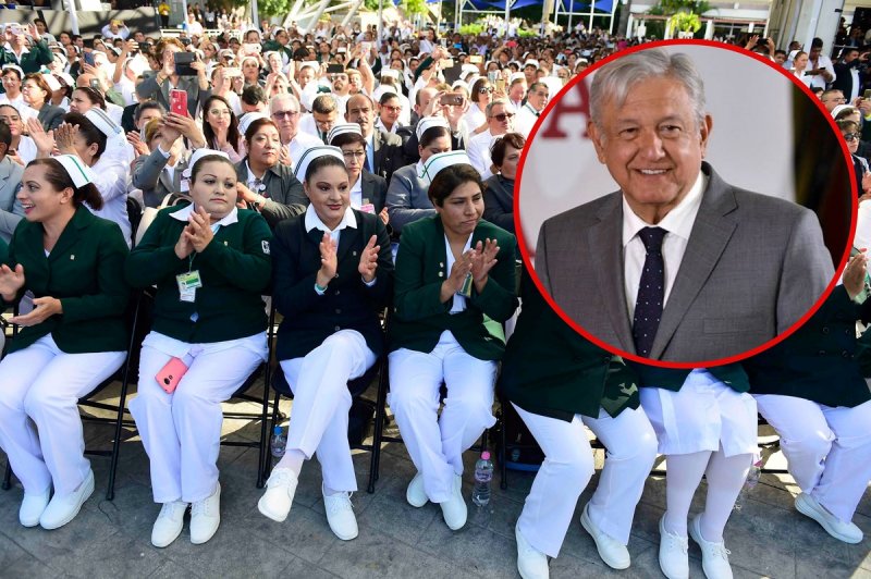 Alista AMLO convocatoria para escuela de Medicina y Enfermeríay