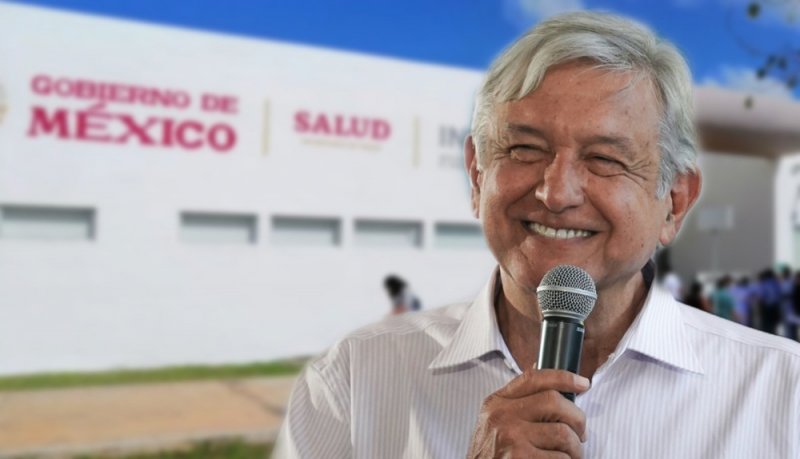 AMLO inaugura primer hospital INSABI abandonado por EPN; no tiene cajas porque no se cobray