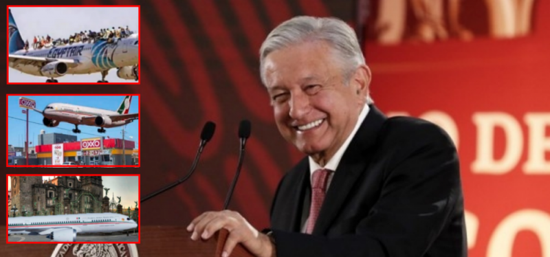 AMLO se ríe a carcajadas de los memes del avión presidencial; insiste que es una buena opción