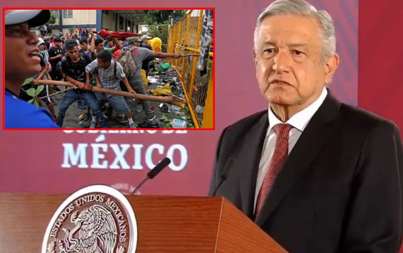 En la frontera sur se actuó conforme a la ley: AMLO