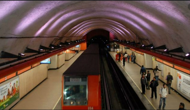 Sujeto se arroja a las vías del metro en estación Nezahualcóyotl y pierde la vida