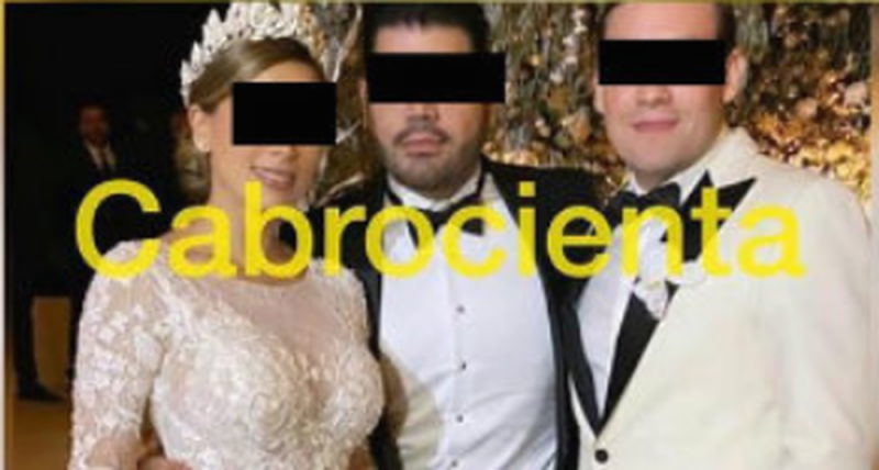 Filtran imágenes de lujosa boda de hija de “El Chapo”; cantaron Julión y Calibre 50