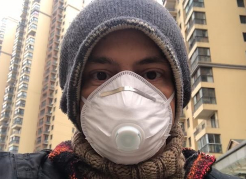 Mexicano que vive en Wuhan cuenta como vive la pesadilla del coronavirus 