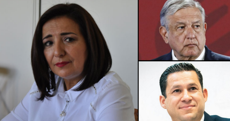 Alcaldesa de Salamanca suplica ayuda a AMLO porque Gobernador la abandonay