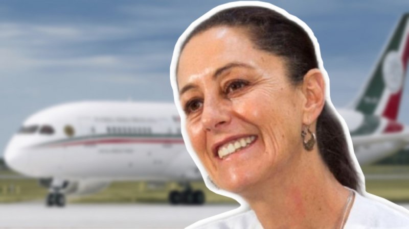 Sheinbaum condonará impuestos al ganador del Avión Presidencialy