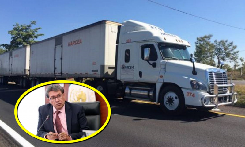 Senador de Morena busca prohibir el doble remolque en autopistas del país 