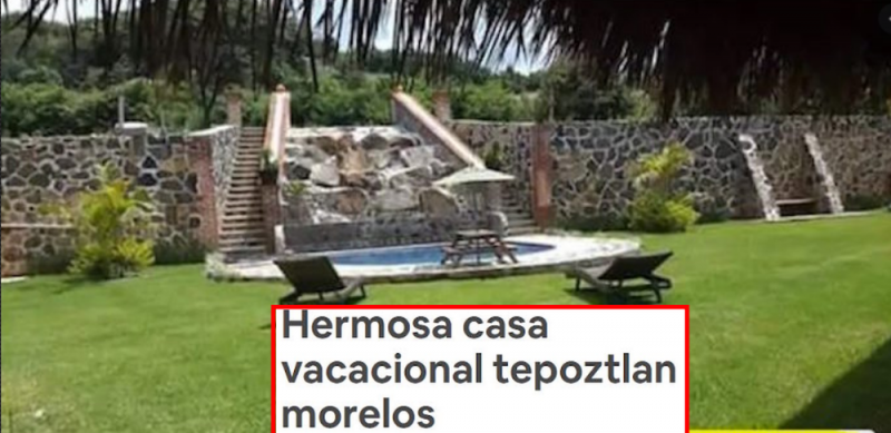 Joven narra noche de terror en casa rentada en Airbnb en Tepoztlán