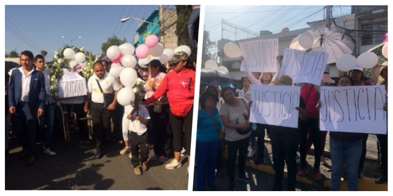 Tulyehualco se despide de Fátima entre mariachis y gritos de justicia