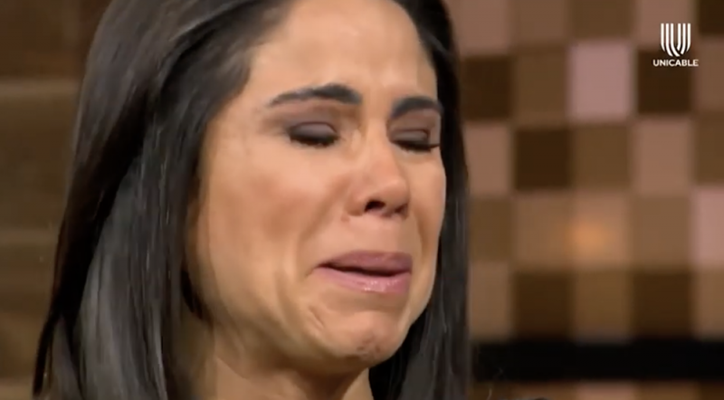 Paola Rojas rompe en llanto tras hablar del video sexual de su ex Zague (VIDEO)