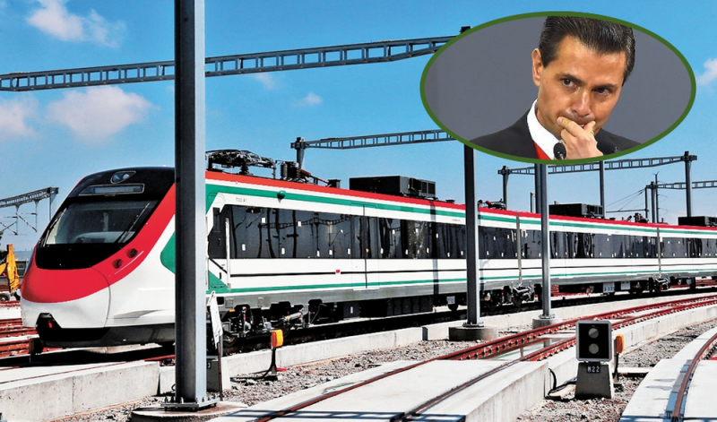 Ruiz Esparza y EPN desviaron 220 mdp en el Tren México-Toluca