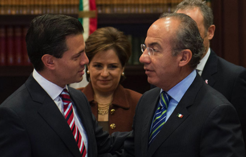 Con Calderón y EPN, México destacó por comercio ilícito.y