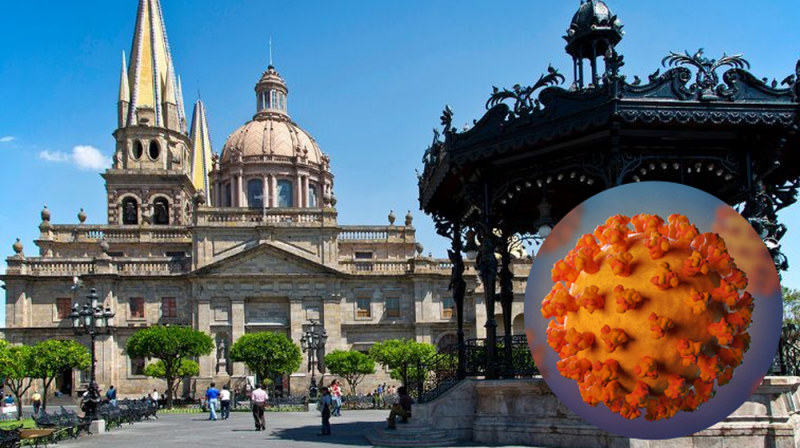 Jalisco es primer lugar en contagiados de Coronavirus