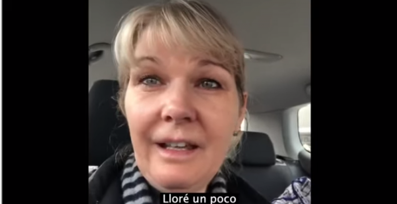 Enfermera rompe en llanto y pide a la ciudadanía no hacer compras de pánico