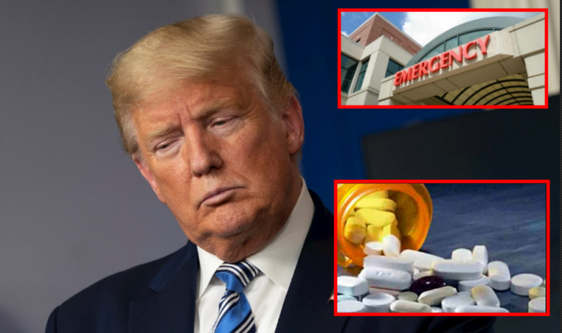 Hombre muere al tomar medicina propuesta por Trump contra el coronavirus