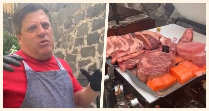 El Piojo Herrera presume asado de miles de pesos y Carlos Albert lo tunde en redesy